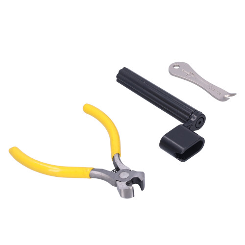 Set di strumenti per chitarra ABS + acciaio inossidabile avvolgitore 10,7  5 cm