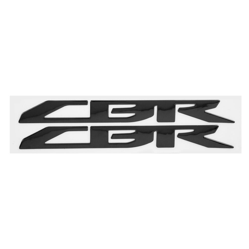 2Pcs Motorcycle Sticker Soft Plastic Decoration For Honda Cbr 250R 250Rr 500R 650R 650F 954Black 5011322787277
