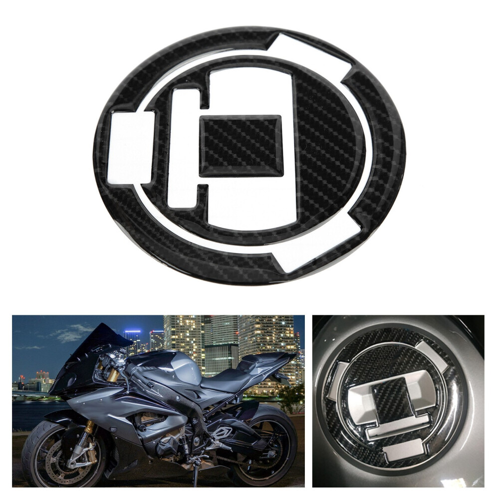 Carbon Fiber Fuel Tank Cap Sticker Decal for R1200GS F800GS S1000R F800GS F650GS (Twin)-image-OPC-PHVZWX5-NEW