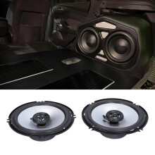 2 Stück 6,5 Zoll Auto-Koaxiallautsprecher 120W Hochleistungs-Audiosystem