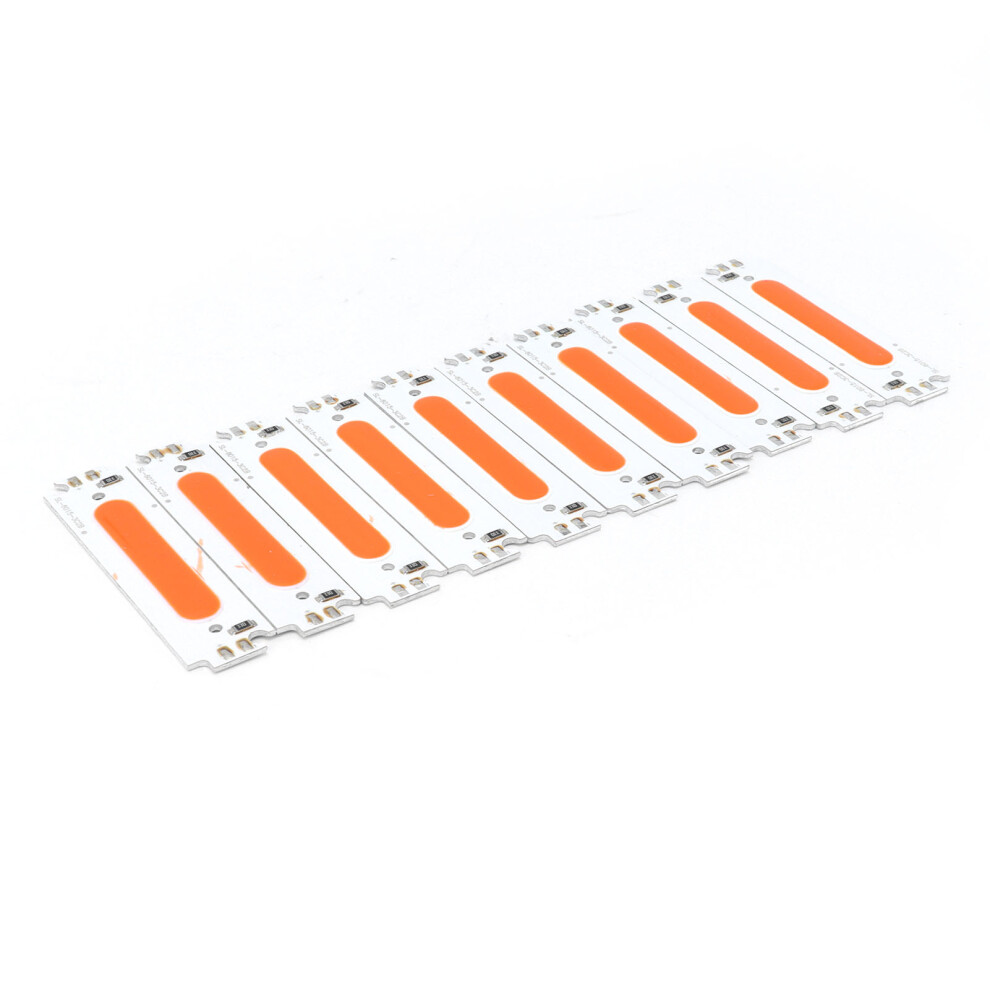 10Pcs Led Chips Cob Source Long Strip Lamp Beads 12V 2W For Car Ing Accessoriesred Light 4601322786533