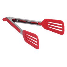Pinces Ă steak pliables rouges de 12 po, 126-147 g