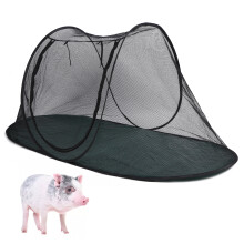 HouseXBD176 189x90x78cm Tente de camping verte pour animaux