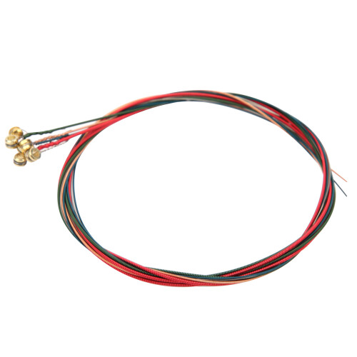 AntiRust Light set di corde per chitarra acustica a 6 corde, colorate