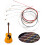 AntiRust Light set di corde per chitarra acustica a 6 corde, colorate 16