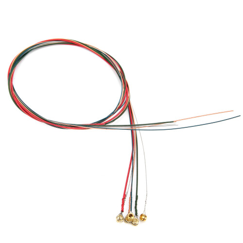 AntiRust Light set di corde per chitarra acustica a 6 corde, colorate 2