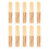 10 pièces d’anches de clarinette si bémol 2,5 couleur bois de bambou 1