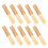 10 pièces d’anches de clarinette si bémol 2,5 couleur bois de bambou 13