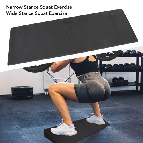 2 planches inclinées EVA antidérapantes pour squats 2