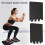 2 planches inclinées EVA antidérapantes pour squats 4
