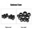 Kit d'extracteurs d'écrous et de boulons noirs de 9 à 19 mm, 10 pièces 6