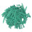 Bagues de patte numérotées de 1 à 100, taille unique, PP, 140 g, vert 14