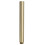 Testa doccia a mano in rame dorata G1/2 21.8cm 192g 5