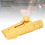 Bocchino per sassofono alto, dimensione 5C, 5 fori, in ottone. 5