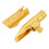 Bocchino per sassofono alto, dimensione 5C, 5 fori, in ottone. 16