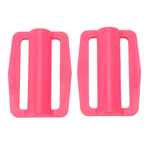 2 pièces de poids de plongée rose plastique-acier lisse 1