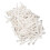 1-100 bagues d'identification pour patte de poulet numérotées, blanc standard 13