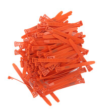 1-100 Anneaux de patte pour poulet numérotés PP orange 140.00g