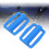 Set di 2 pesi subacquei in plastica e acciaio blu 3