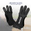 1PC Archery Gloves Shooting Hunting Leather Three Finger Protector Archery Protective Gear Accessories 2