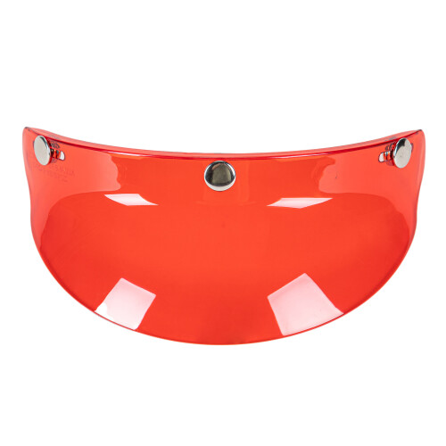 3-Snap Visier Flip-Up Scheibe für Open-Face-Motorradhelme 2