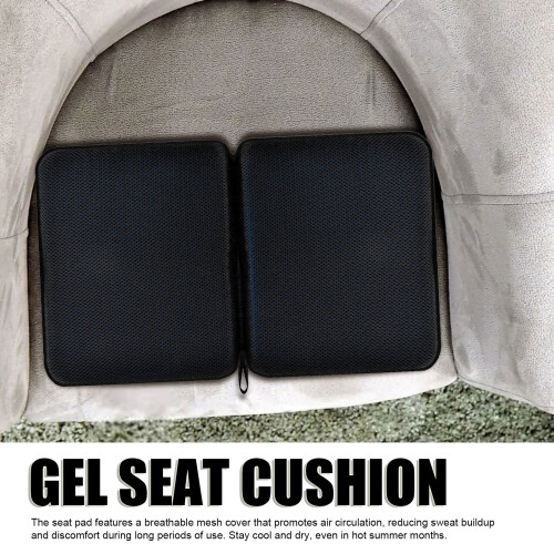 Coussin de siège portable en gel TPE, pliable, taille unique 2