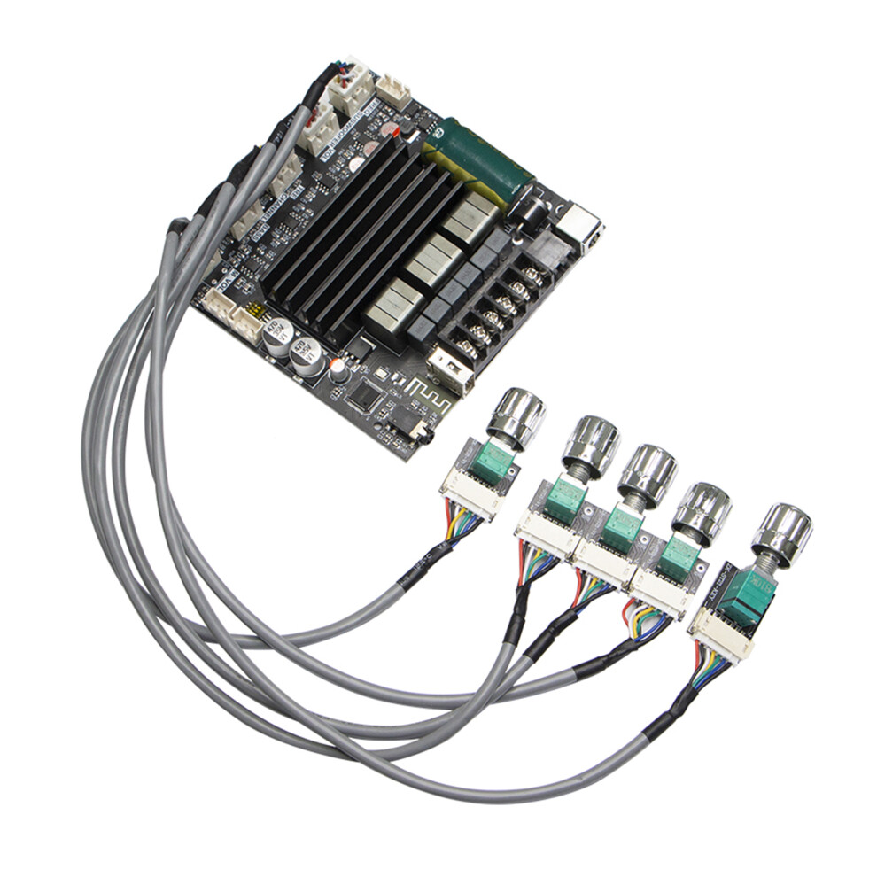 Power Amplifier Board Bt5.1 Tpa3221 Chip With Subwoofer 2.1 Channel 100W2+200W,Audio Power Amplifier Module 6931322795265