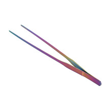 Pince à aquarium en acier inoxydable de 27 cm colorée