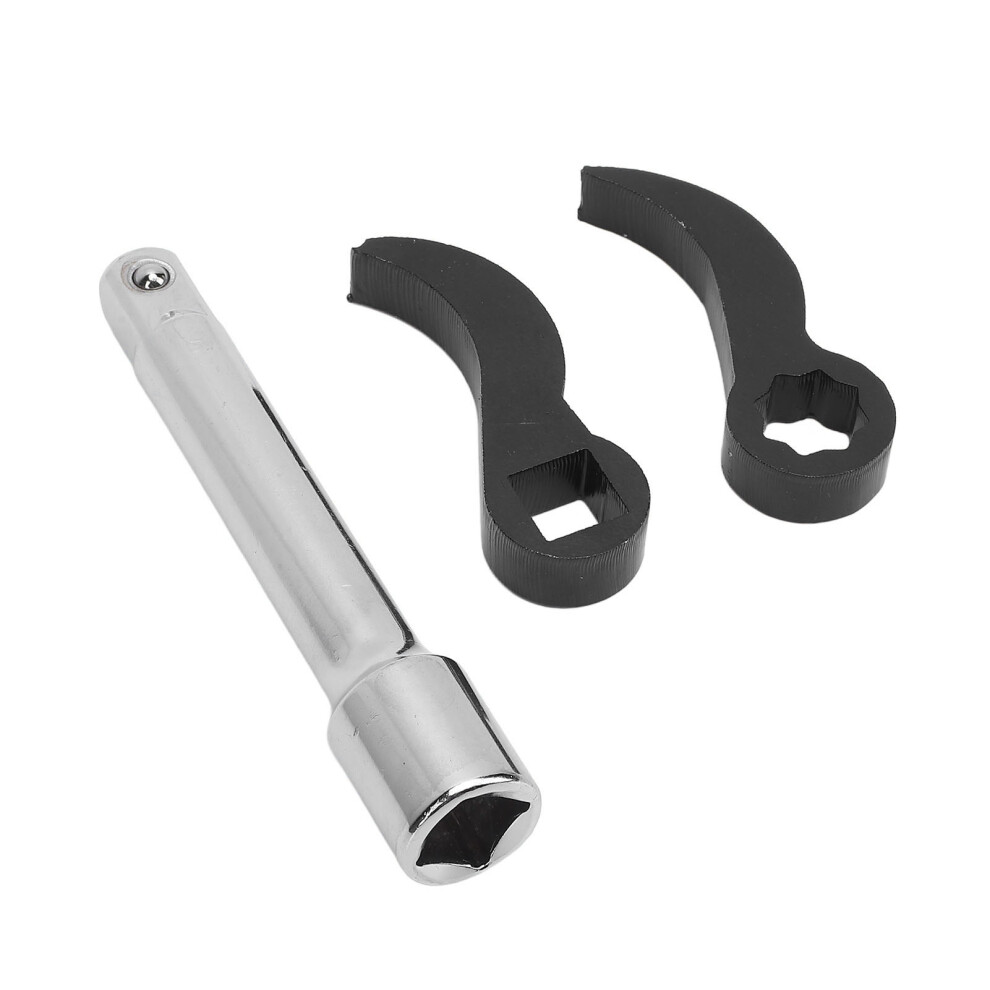 3Pcs Pry Bar Wrench Adapter Set Square And Star Pry Bar 1/2In Drive Wrench Adaptor Head Set 8771322798211