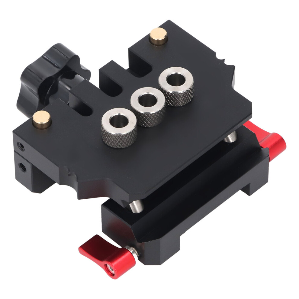 Self Centering Patchwork Doweling Jig Aluminum Alloy Portable Wood Dowel Punch Locator For Woodworking 9471322798790