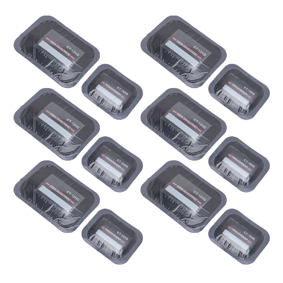 40Pcs Tire Patch Dual Sizes Rubber Thickened Strong Adhesive Strong Air Tightness Tire Tube Repair Patch For Motorcycle Cycle Car 4681322798828
