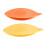 2 navette per merletto - plastica, arancione/giallo 15