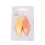 2 navette per merletto - plastica, arancione/giallo 12