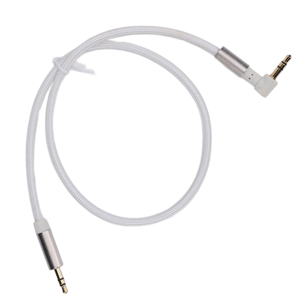 3.5Mm Sound Cable 3.5Mm Male To 3.5Mm Male 90 Degree Right Angle Plated Stereo Cable For Headphone Tablet Speaker 2M / 6.6Ft Gold 8451322799622