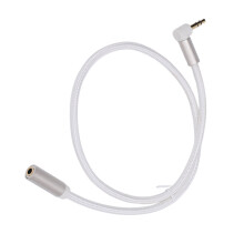 Câble adaptateur 3,5 mm à angle droit, 1 m, mâle vers femelle