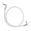 Câble audio 3,5 mm à angle droit de 90 stéréo AUX 0,5 m 15