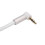 Câble audio 3,5 mm à angle droit de 90 stéréo AUX 0,5 m 12