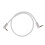 Câble audio 3,5 mm à angle droit de 90 stéréo AUX 0,5 m 2