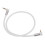 Câble audio 3,5 mm à angle droit de 90 stéréo AUX 0,5 m 16