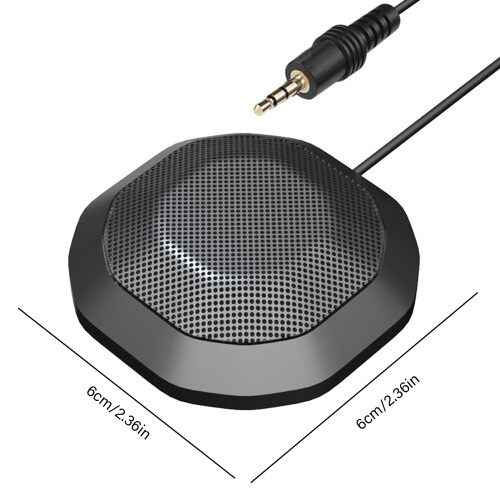 Y01A Microfono 48 kHz 15,0 x 11,5 x 2,8 cm Nero 3,5 mm 1