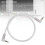 Câble audio 3,5 mm 1,5 m 90 angle droit nylon 6