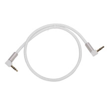Câble audio 3,5 mm 1,5 m 90 angle droit nylon