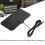 Antenna interna, guadagno di 25 dB, cavo da 3 m, griglia nera 12
