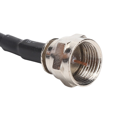 Antenna interna, guadagno di 25 dB, cavo da 3 m, griglia nera 2