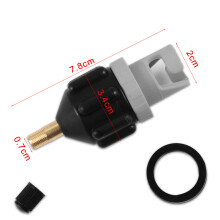 Kit d'adaptateur de valve Schrader, 18 x 10 x 4 cm, 78 g, plastique