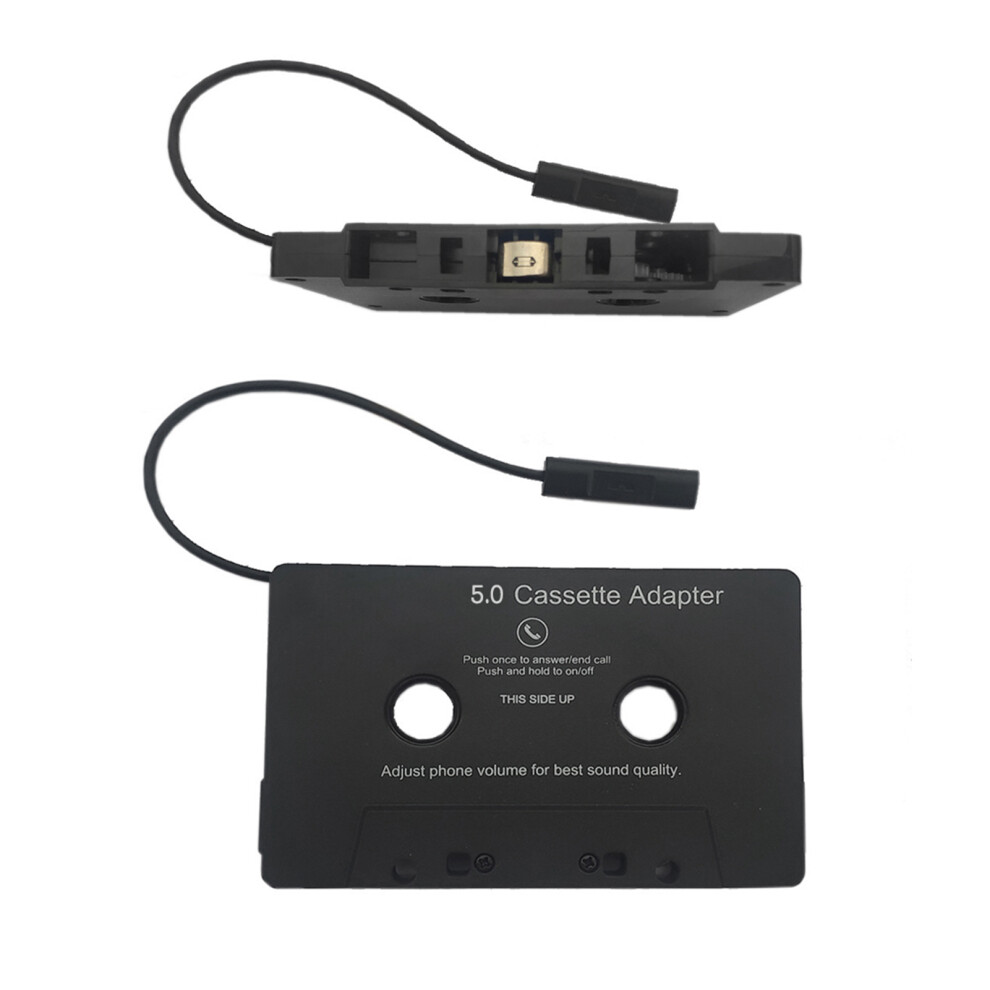 Bt Cassette Adapter For Car With Stereo Audio Wireless Cassette Tape To Aux Adapter Smartphone Audio Tape Converter 7651322801351