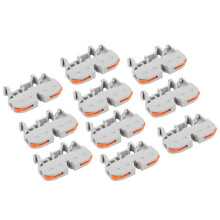 PCT-211 10 pièces bloc de fils pour rail DIN 32 A 0,08-4 mm²