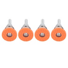 4 pièces pieds de nivelage Glide à tige filetée de 40 mm, argent