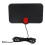 Antenne HD intérieure à gain de 25 dB, câble de 3 m, noire 7
