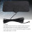 Antenne HD intérieure à gain de 25 dB, câble de 3 m, noire 11